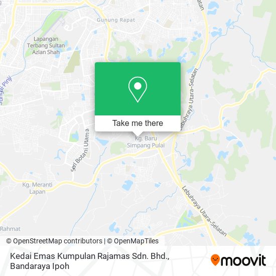 Kedai Emas Kumpulan Rajamas Sdn. Bhd. map