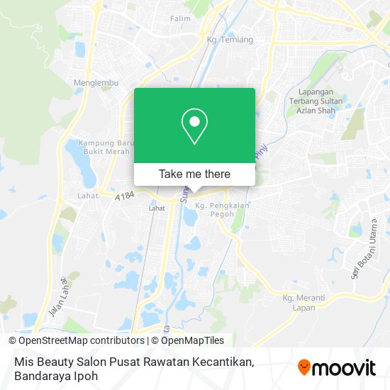 Peta Mis Beauty Salon Pusat Rawatan Kecantikan