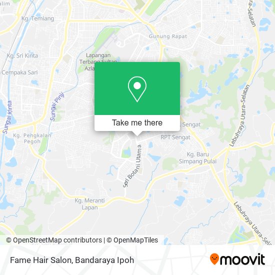 Fame Hair Salon map