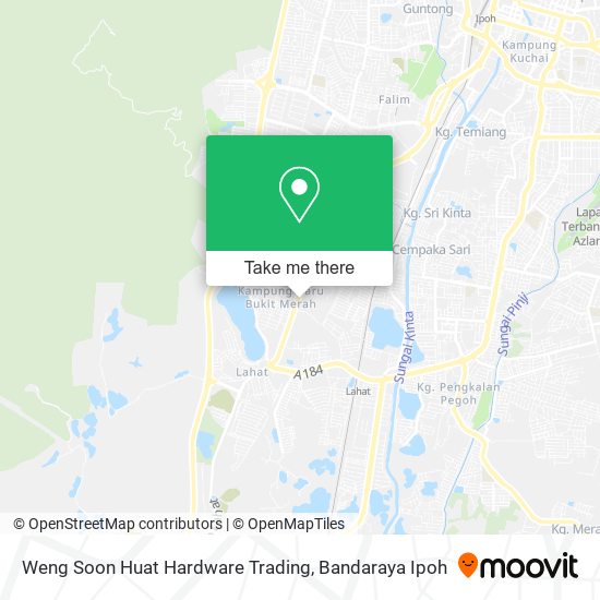 Weng Soon Huat Hardware Trading map