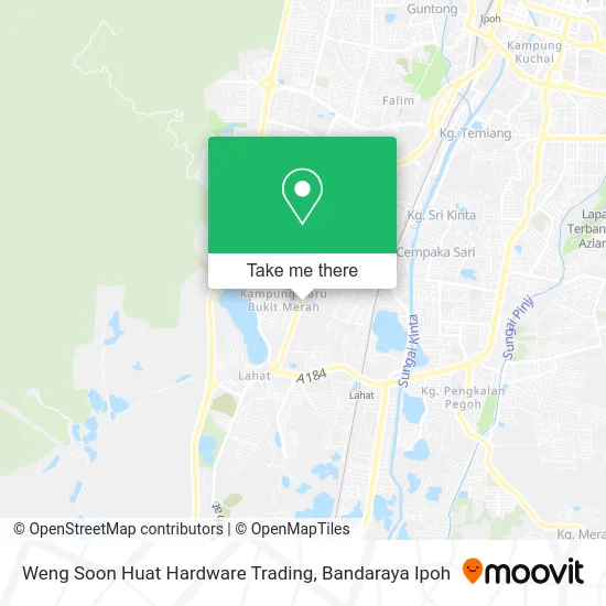 Weng Soon Huat Hardware Trading map