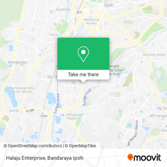 Halaju Enterprise map
