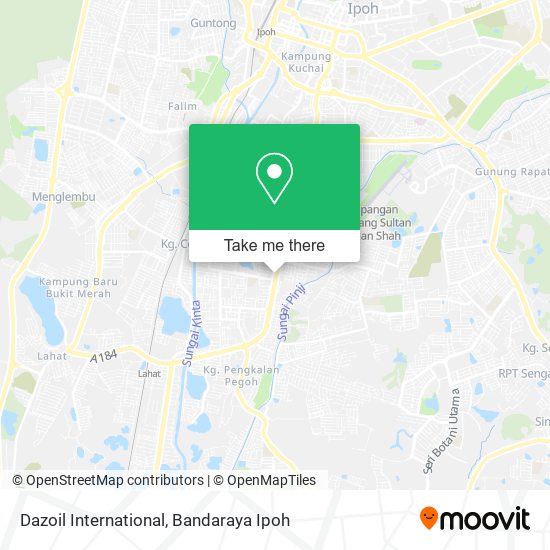 Dazoil International map
