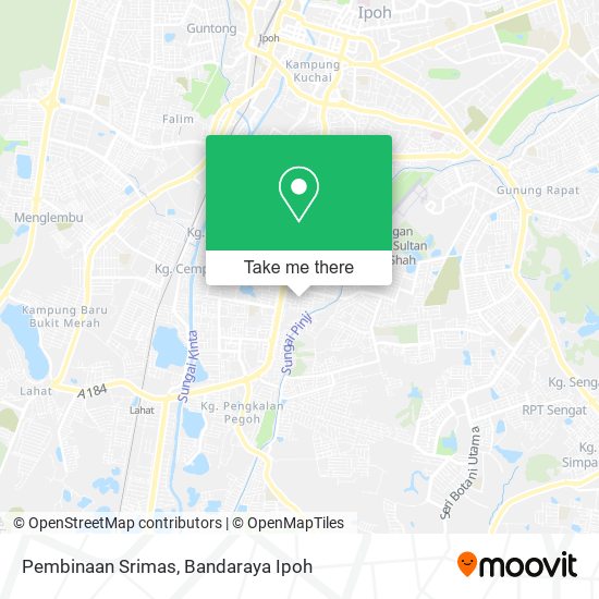 Pembinaan Srimas map