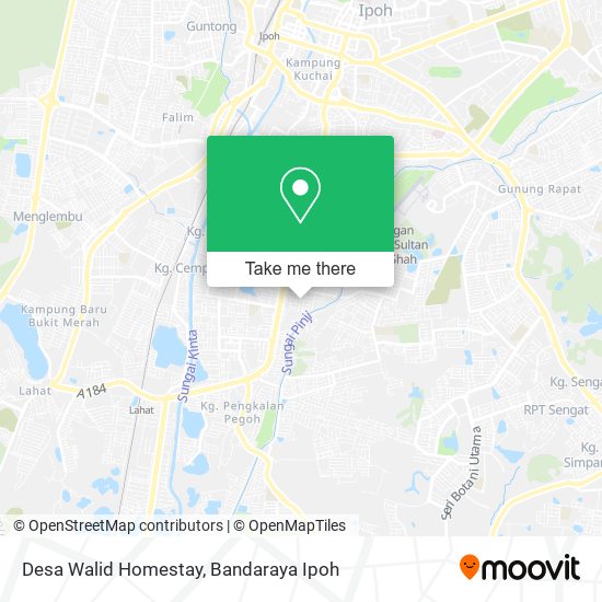 Desa Walid Homestay map
