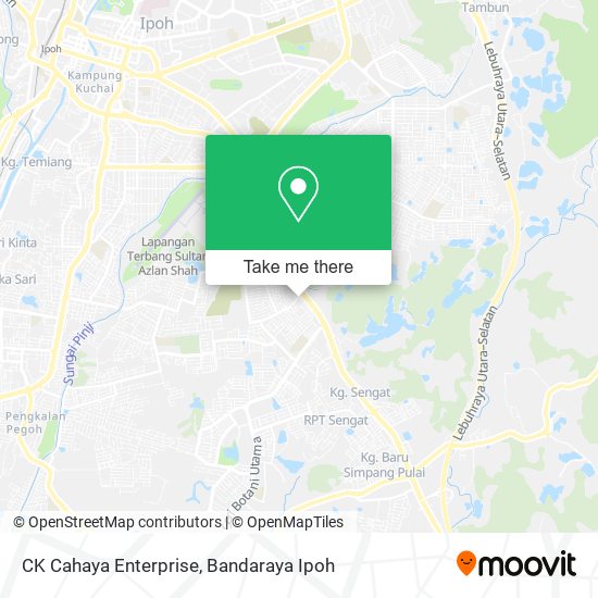 Peta CK Cahaya Enterprise
