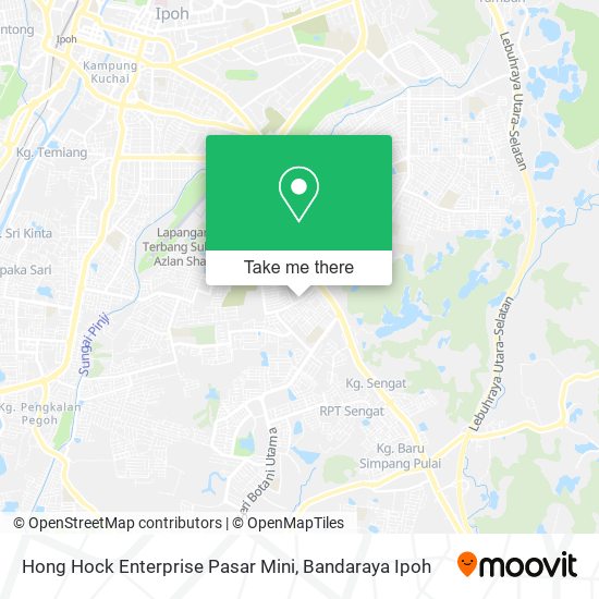 Peta Hong Hock Enterprise Pasar Mini