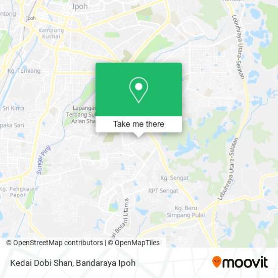 Peta Kedai Dobi Shan
