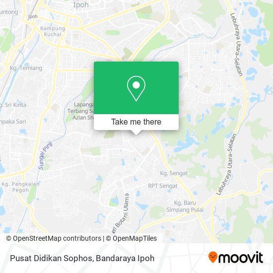 Pusat Didikan Sophos map