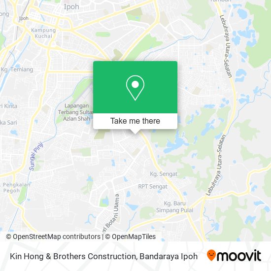 Kin Hong & Brothers Construction map
