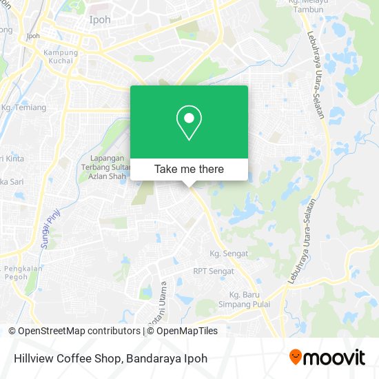 Hillview Coffee Shop map