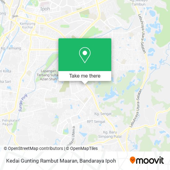 Kedai Gunting Rambut Maaran map