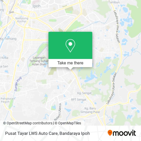Pusat Tayar LWS Auto Care map