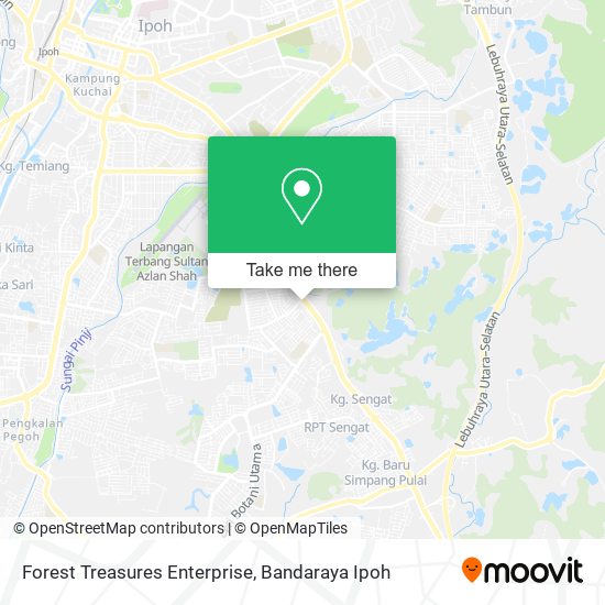 Forest Treasures Enterprise map
