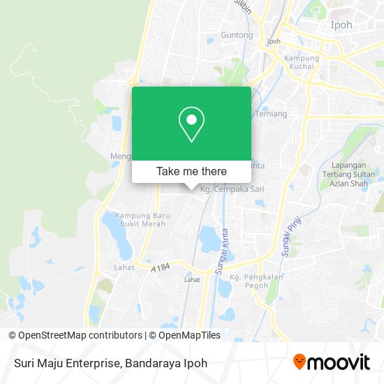 Peta Suri Maju Enterprise