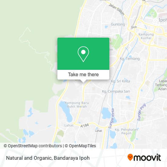 Natural and Organic map