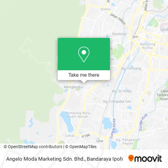Angelo Moda Marketing Sdn. Bhd. map
