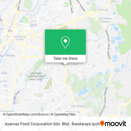 Ayamas Food Corporation Sdn. Bhd. map