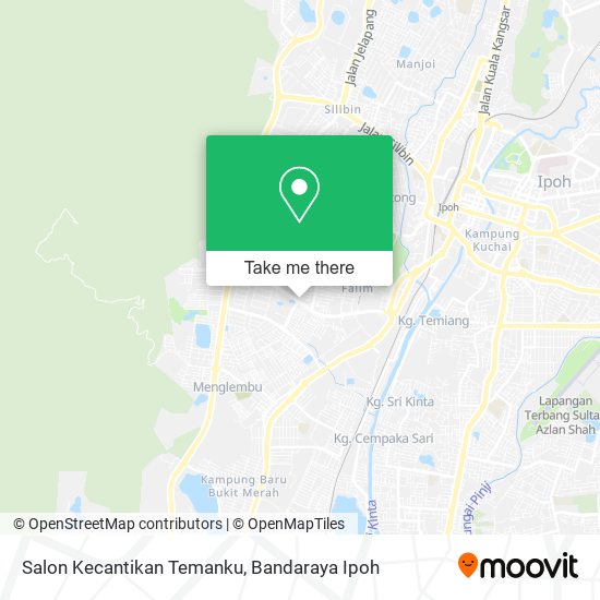 Salon Kecantikan Temanku map