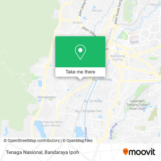 Tenaga Nasional map