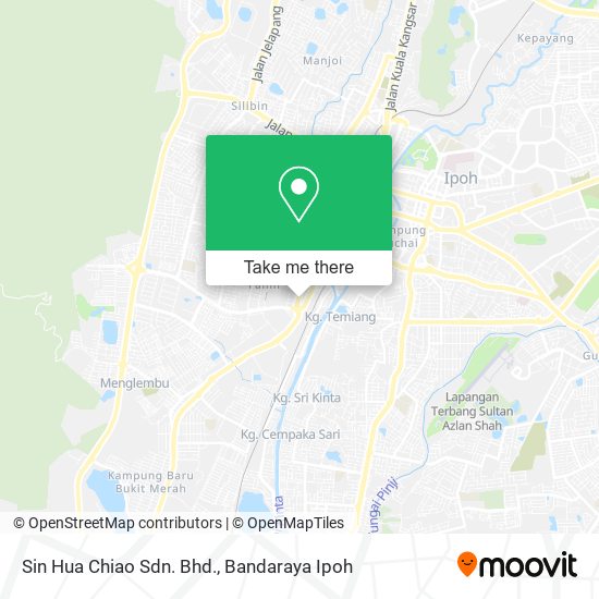 Sin Hua Chiao Sdn. Bhd. map