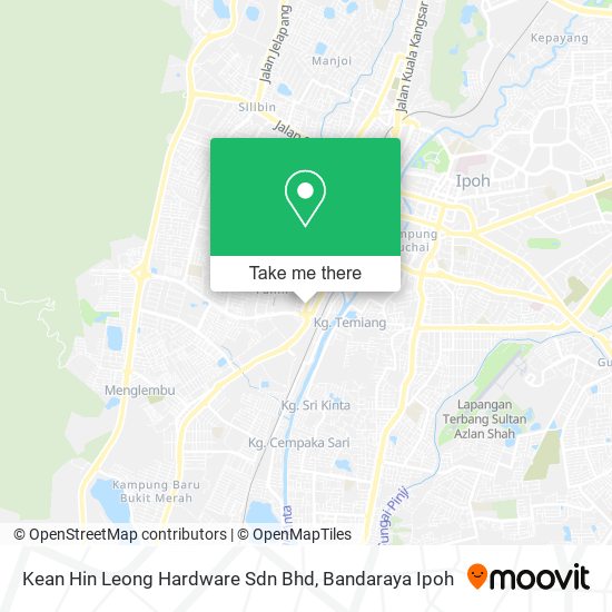 Kean Hin Leong Hardware Sdn Bhd map