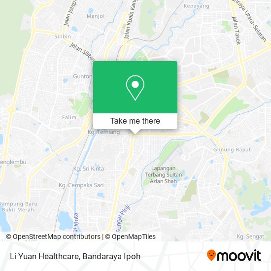 Li Yuan Healthcare map