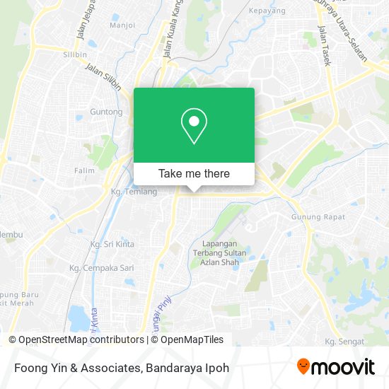 Foong Yin & Associates map
