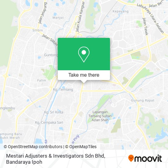 Mestari Adjusters & Investigators Sdn Bhd map