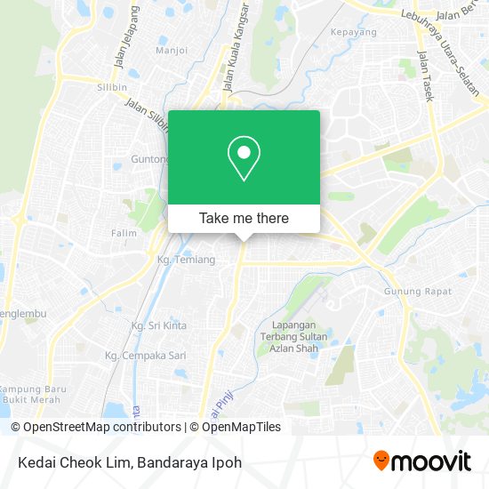 Peta Kedai Cheok Lim