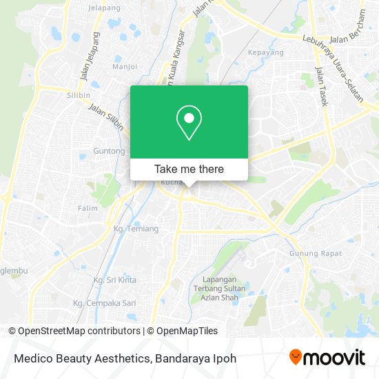 Medico Beauty Aesthetics map