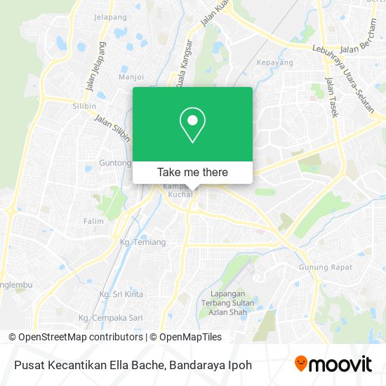 Pusat Kecantikan Ella Bache map