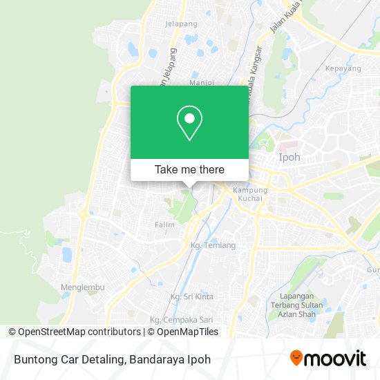 Buntong Car Detaling map