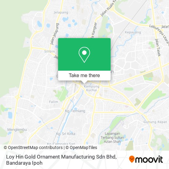 Peta Loy Hin Gold Ornament Manufacturing Sdn Bhd