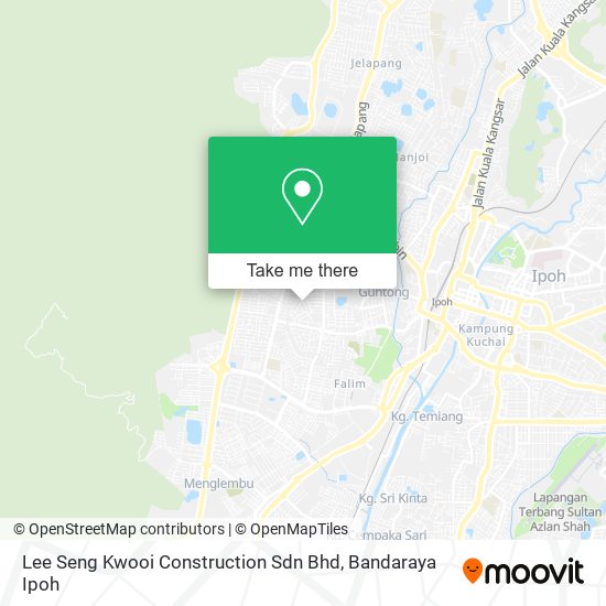 Lee Seng Kwooi Construction Sdn Bhd map