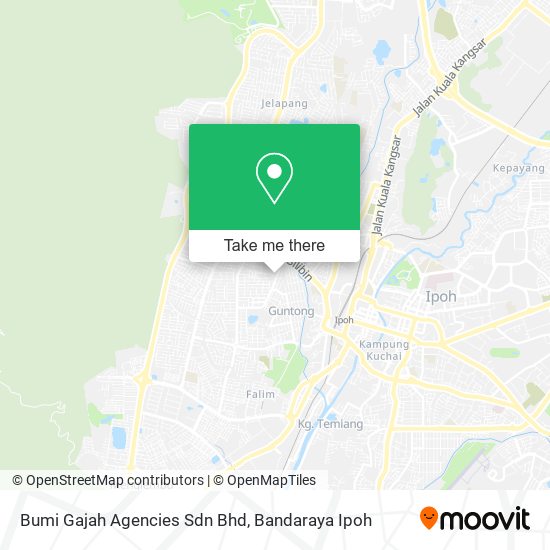 Bumi Gajah Agencies Sdn Bhd map