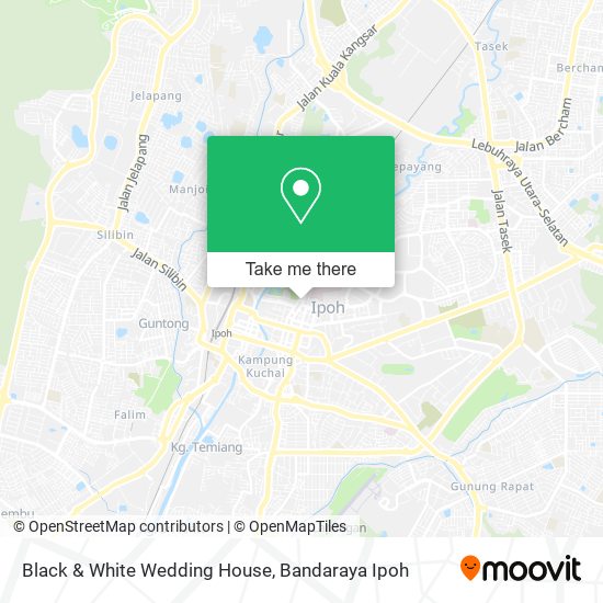 Black & White Wedding House map