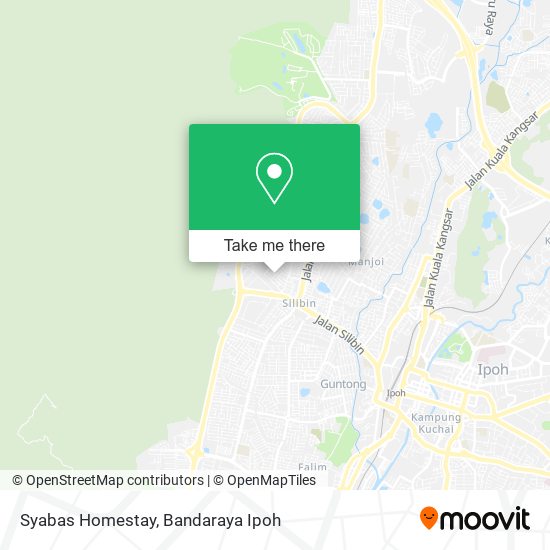 Syabas Homestay map