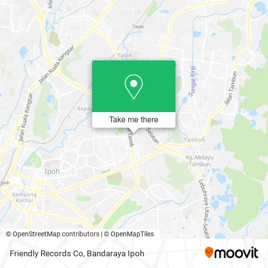 Friendly Records Co map