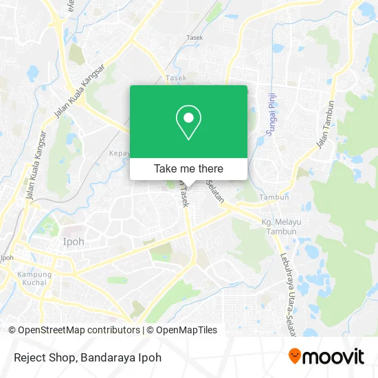 Reject Shop map