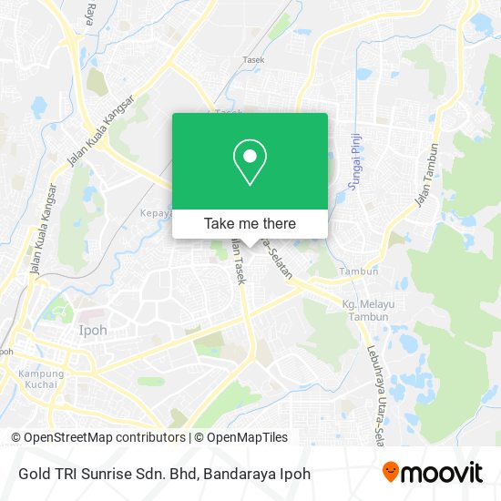 Gold TRI Sunrise Sdn. Bhd map