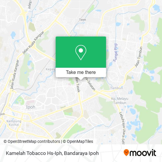 Peta Kamelah Tobacco Hs-Iph