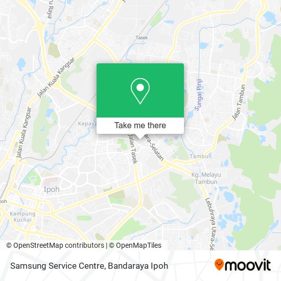 Samsung Service Centre map