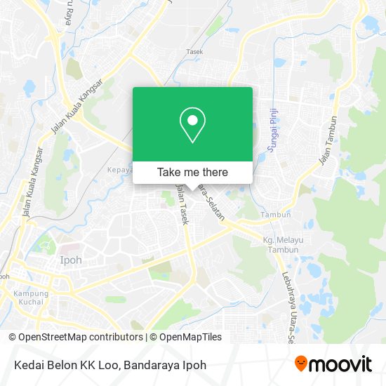 Kedai Belon KK Loo map