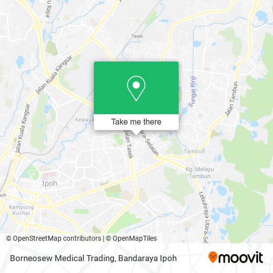 Borneosew Medical Trading map