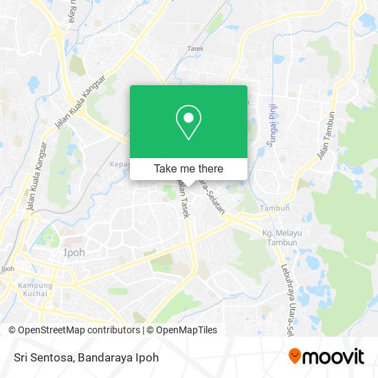 Sri Sentosa map