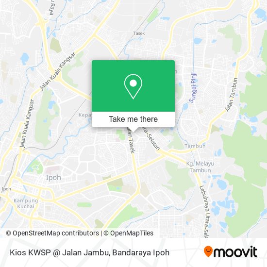 Peta Kios KWSP @ Jalan Jambu