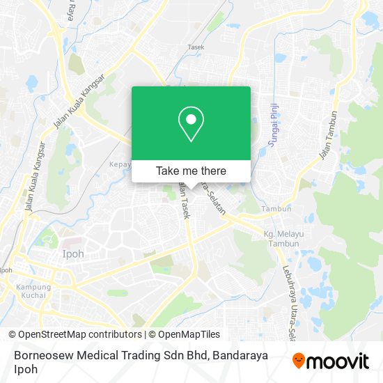 Peta Borneosew Medical Trading Sdn Bhd