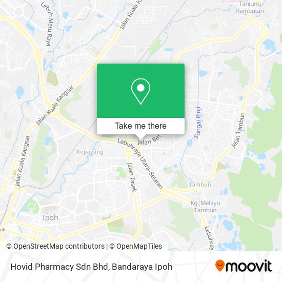 Peta Hovid Pharmacy Sdn Bhd