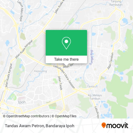 Tandas Awam Petron map